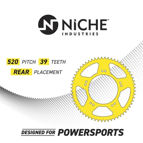 Aftermarket Drive Sprocket Kit Fits Honda 41201HN1A40 23801MN1680 MK1003142-NIC - main